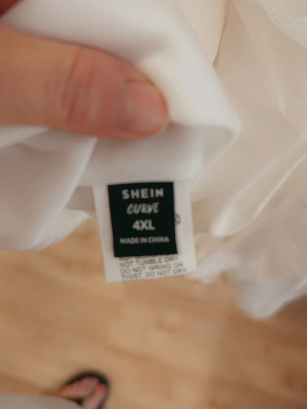 SHEIN White  4XL/ US 20 Bodice Detail silver & iridescent Sequins Wedding Dress - Picture 5 of 8